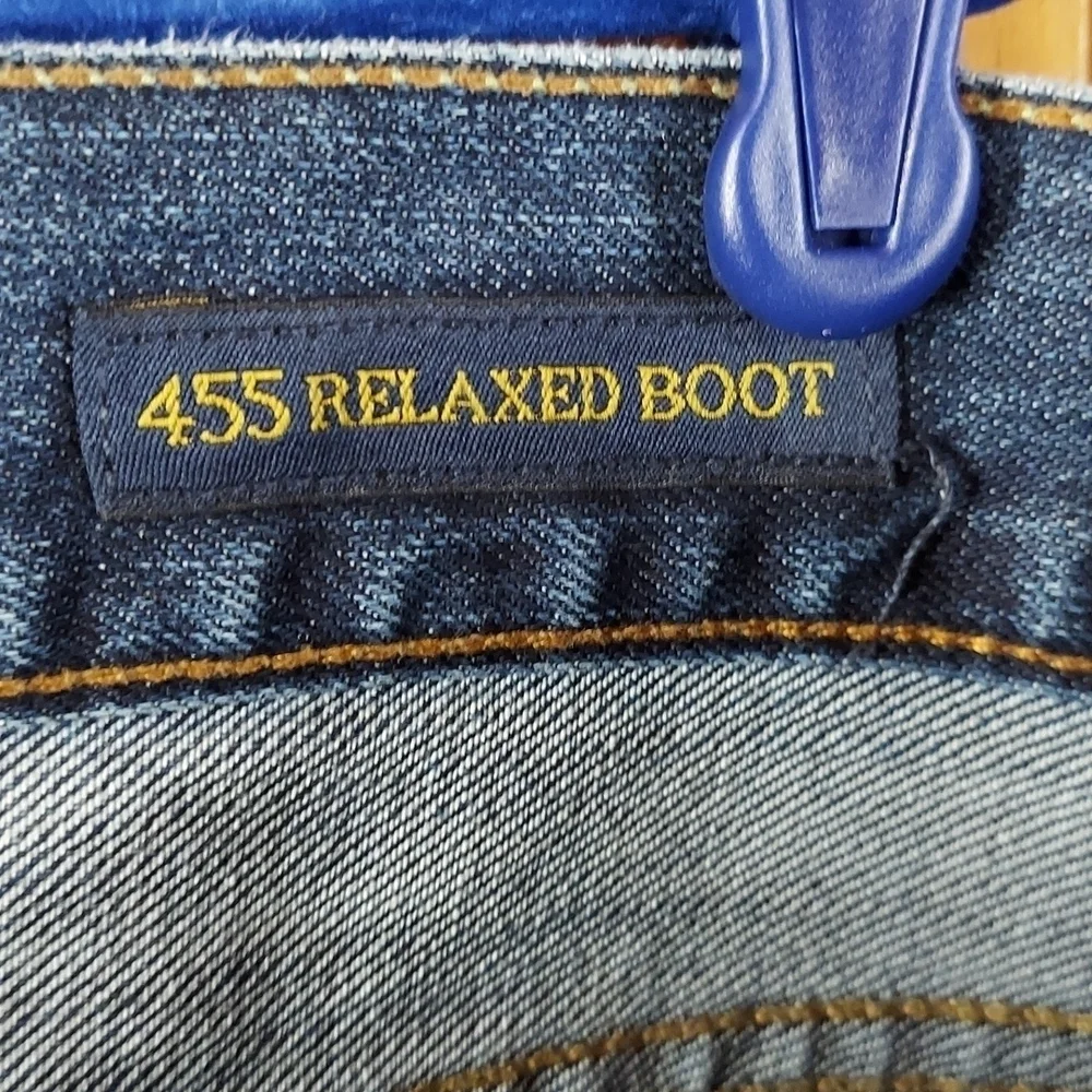 Lucky brand 455 distressed jeans